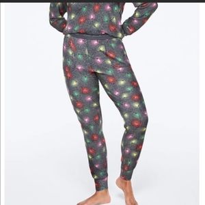 VS Pink pajama set-Medium